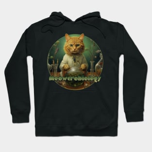 Schrodinger's Cat-titude: A Meowcrobiologist's Guide to Quantum Purr-ticles Hoodie
